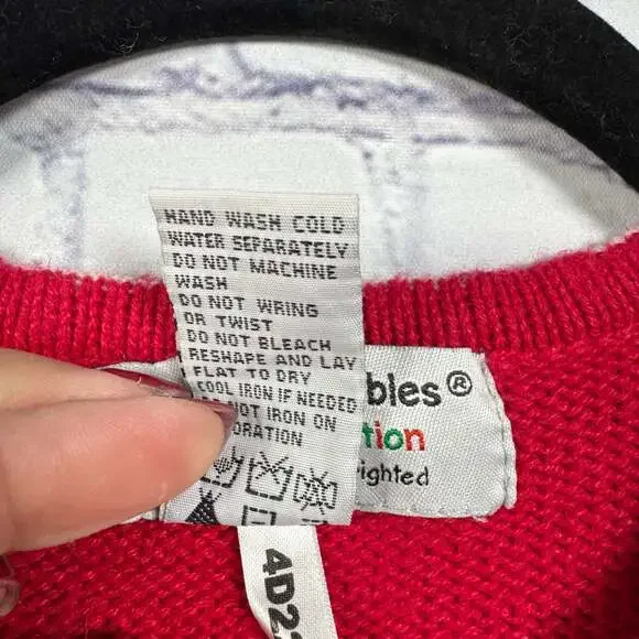 Womens Christmas Cardigan/Sweater Heirloom Collectibles Gingerbread Size Small - Picture 7 of 8